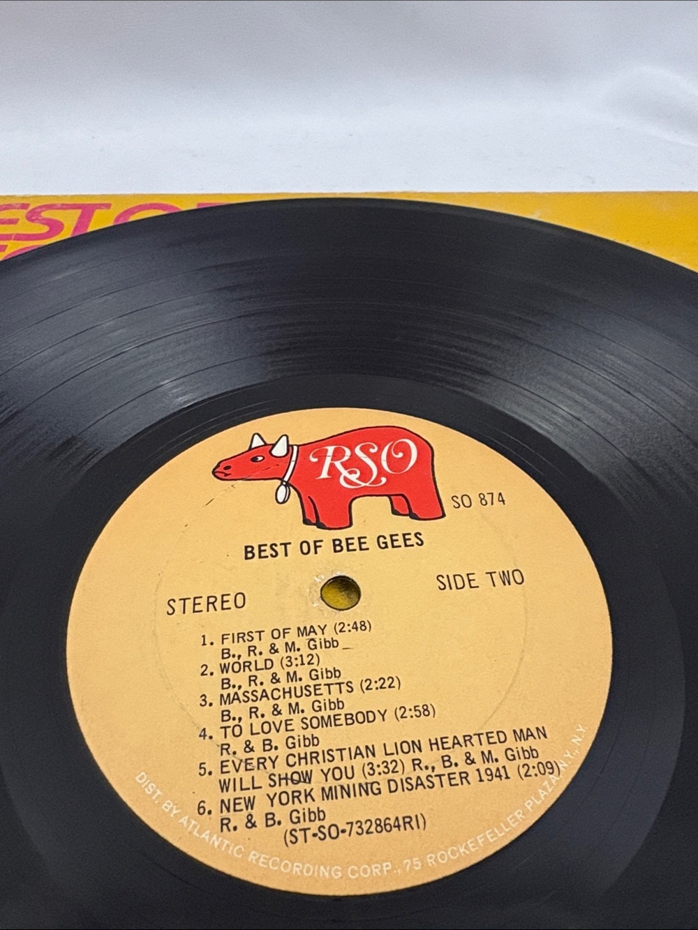 Best of The Bee Gees Original 1973 LP Vinyl Record Album - Stereo Recording - Picture 10 of 10